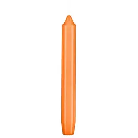Leuchterkerzen Tafelkerze 200 x 25 mm orange 12 St.