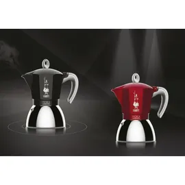 Bialetti Moka Induction 6 Tassen rot/silber