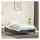 vidaXL Bettgestell 90 x 200 cm Dunkelblau