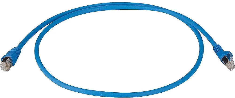 Patchkabel Cat.6A(IEC) MP8 FS 500 LSZH-5,0 m, blau Telegärtner