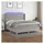 vidaXL Boxspringbett 180 x 200 cm Hellgrau