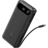 Anker Anker Power Bank (20K, 87W, Built-In USB-C Cable) - Schwarz