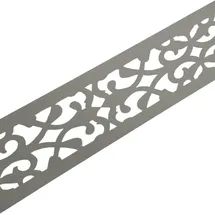 zaun|zu® Sichtschutzstreifen 2,55 m Steingrau Polypropylen 2 St.
