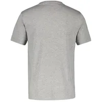 LERROS T-Shirt »LERROS T-Shirt mit Outdoorprint und Rundhalsauschnitt« Lerros PLATINUM GREY MELANGE