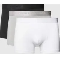 Trunks mit elastischem Logo-Bund im 3er-Pack, Mittelgrau, XXL