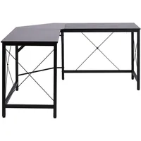 Homcom Computertisch L-Form Winkelschreibtisch MDF 150 x 150 x 76 cm