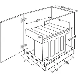 Wesco Trio Master 3 DS 0 l Anthrazit
