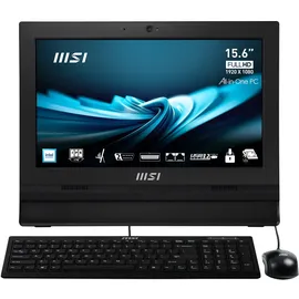 MSI Aio Pro Ap162t 2023 15,6" Full HD IPS Intel Celeron N100 3,4 GHz 4 GB RAM 256 GB SSD Intel UHD Graphics