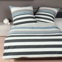 JANINE Davos 65056 blau 135 x 200 cm + 80 x 80 cm