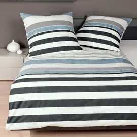 JANINE Davos 65056 blau 135 x 200 cm + 80 x 80 cm