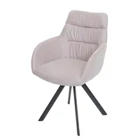 Mendler Esszimmerstuhl HWC-J69, Küchenstuhl Stuhl mit Armlehne, drehbar Auto-Position,