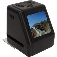 Dia-Scanner, 2-Zoll-Bildschirm Konvertieren Sie 135 126 110 8mm Dias in 12MP JPG Digitalfotos Fotoscanner Betrachten Bearbeiten Konvertieren Speichern Negativscanner