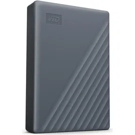 Western Digital WD My Passport grau, 4TB, USB 3.0 Micro-B (WDBRMD0040BGY)