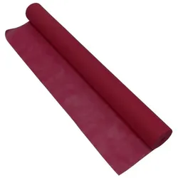 Novotex Glatte Tischdeckenrolle 120 x 50 m, Farbe Burgund