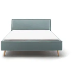 Meise Möbel Polsterbett ¦ blau ¦ Maße (cm): B: 156 H: 105 T: 224