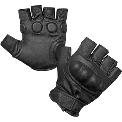 Mil-Tec Tactical Fingerlinge Leder schwarz, Größe XL