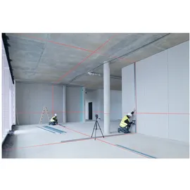 Bosch Linienlaser GLL 3-80 mit 4 x 1,5 V-LR6-Batterie