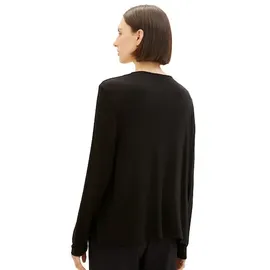 Tom Tailor Basic Sommer Cardigan Schwarz XXL
