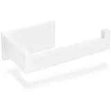 ECENCE Toilettenpapierhalter ohne Bohren selbstklebend Edelstahl 304 weiß