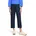 Stoffhose unifarben dunkelblau 34