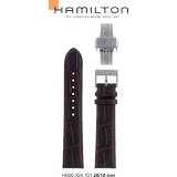 Hamilton Leder Jazzmaster Band-set Leder-braun-20/18 H690.324.101 - braun