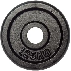 FUEL FITNESS Hantelscheibe Gusseisen 1x 1,25kg Innendurchmesser 30mm 1.25kg