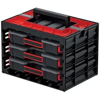 Kistenberg Werkzeugkoffer KTC40306B-S411, Werkzeugkoffer Tagercase 40 schwarz