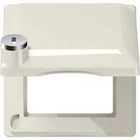 Jung Steckdose 1-fach Weiß