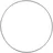Rayher Metallring silber 20 cm ø Stärke 3 mm