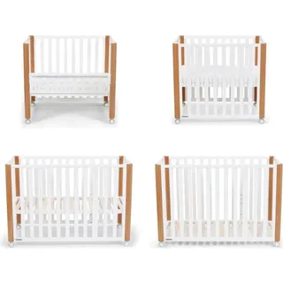 Kinderkraft KOYA Premium Buche/Kiefer - Weiß/Braun