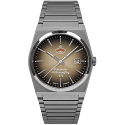 Ruhla 4660M2 Herrenuhr Automatik Space Control Sigmund Jähn 1978 Braun