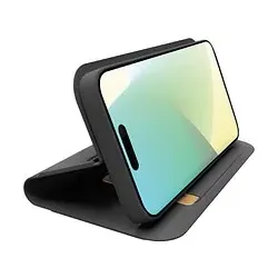 sbs Wallet Smooth Handyhülle für Apple iPhone 16 schwarz
