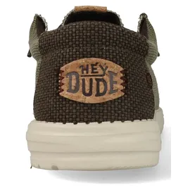 HEYDUDE Wally Braided Herren Grün 43