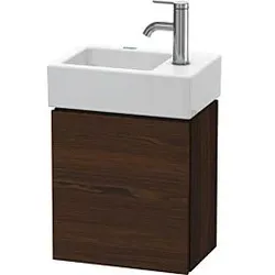 Duravit L-Cube Waschtisch-Unterschrank LC6293L6969 36,4x24,1x40cm, wandhängend, Tür links, nussbaum gebürstet