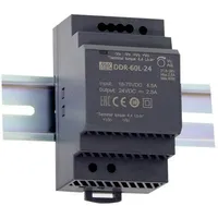MeanWell Mean Well DDR-60G-24 Hutschienen-DC/DC-Wandler (DIN-Rail) 24 V/DC 2.5