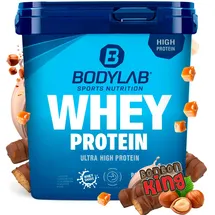 Bodylab24 Whey Protein Caramel Hazelnut Chocolate Pulver 2000 g