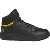 Adidas Hoops Mid 3.0 Kids, core Black/core Black/preloved Yellow, 35