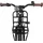 vidaXL Kinderfahrrad 18 Zoll schwarz