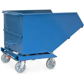 Fetra Fechtel Transportgeräte GmbH Muldenkipper Inh.800l L1458xB1105xH1099mm brillantblau, o.Ablasshahn fetra