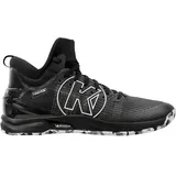 Kempa Attack Mid-Top Handballschuhe mit Michelin Laufsohle schwarz 42.5