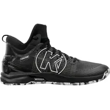 Kempa Attack Mid-Top Handballschuhe mit Michelin Laufsohle schwarz 42.5