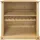 vidaXL Weinschrank Corona 107,5 x 51 x 105,5 cm Braun