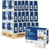 Tork Papierhandtücher Xpress Premium, 100297, H2, 2-lagig, Interfold, Tissue,  21 x 34 cm, 2100 Stück, 32 Pack, Palette