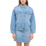 Mustang Outdoorjacke Damen Style Arcata Boyfriend Jacket blau M (38/40)