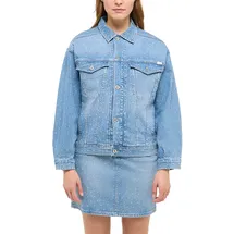 Mustang Outdoorjacke Damen Style Arcata Boyfriend Jacket blau M (38/40)