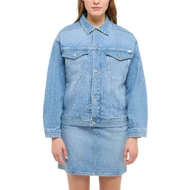 Mustang Outdoorjacke Damen Style Arcata Boyfriend Jacket blau M (38/40)