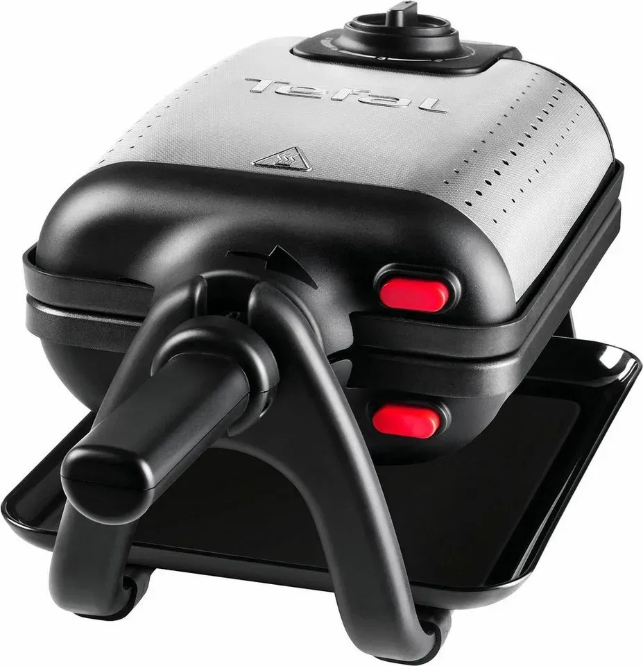 Tefal Waffeleisen WM756D schwarz|silberfarben