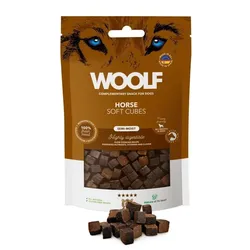 WOOLF Soft Cubes Horse Monoprotein 100g weiche Pferdefleischwürfel