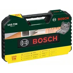 V-Line Bohrer- und Bit-Set, TiN, 103-teilig