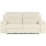 Calia Italia Couch Leder 3-Sitzer Weiß